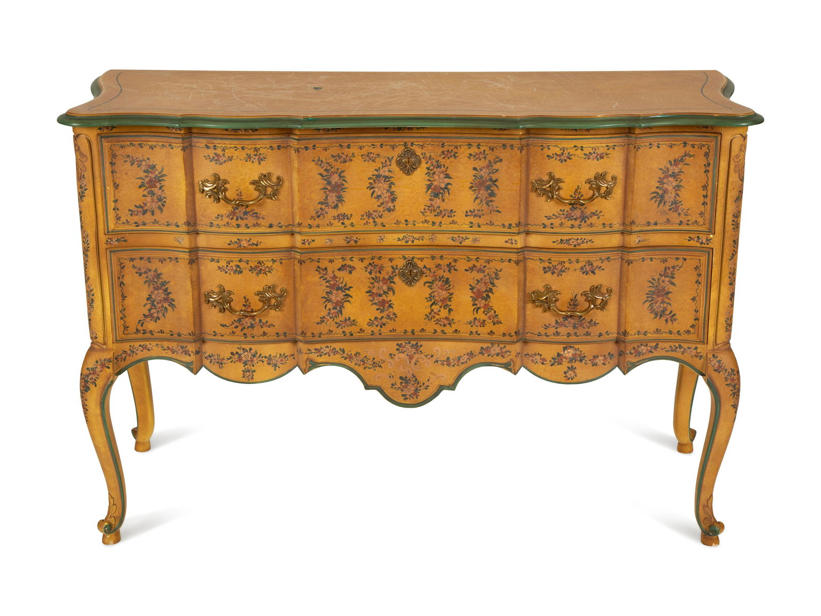 A Venetian Style Painted Commode (1 of 4)
