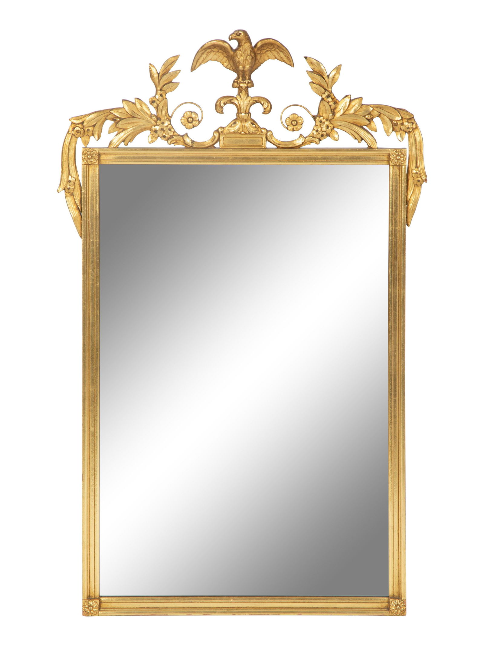 A Neoclassical Style Giltwood Mirror (1 of 4)