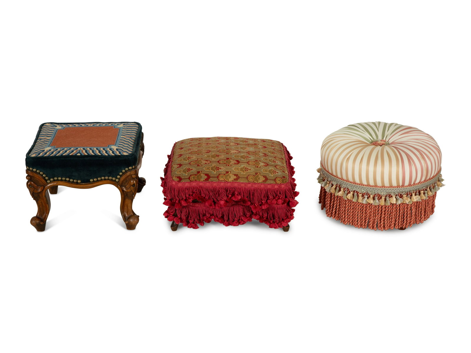 A Group of Three Footstools (1 of 5)