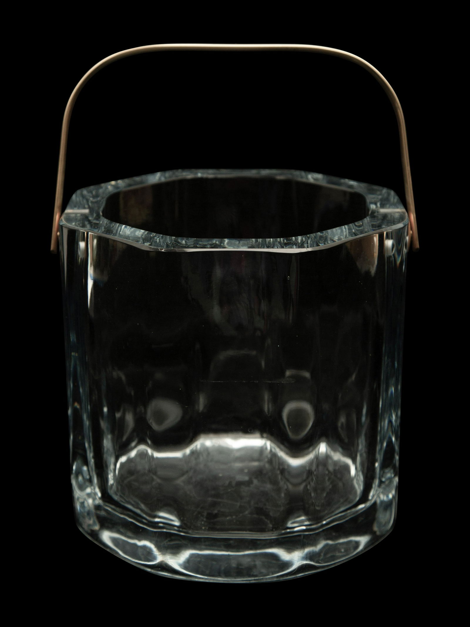 A Cartier Glass Ice Bucket by StrÃ¶mbergshyttan, Sweden (1 of 4)