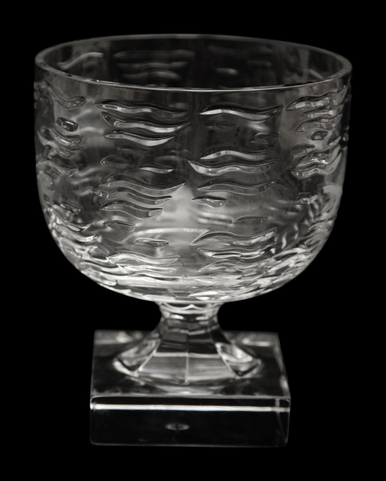 A William Yeoward Marietta Glass Cavier Bowl (1 of 3)
