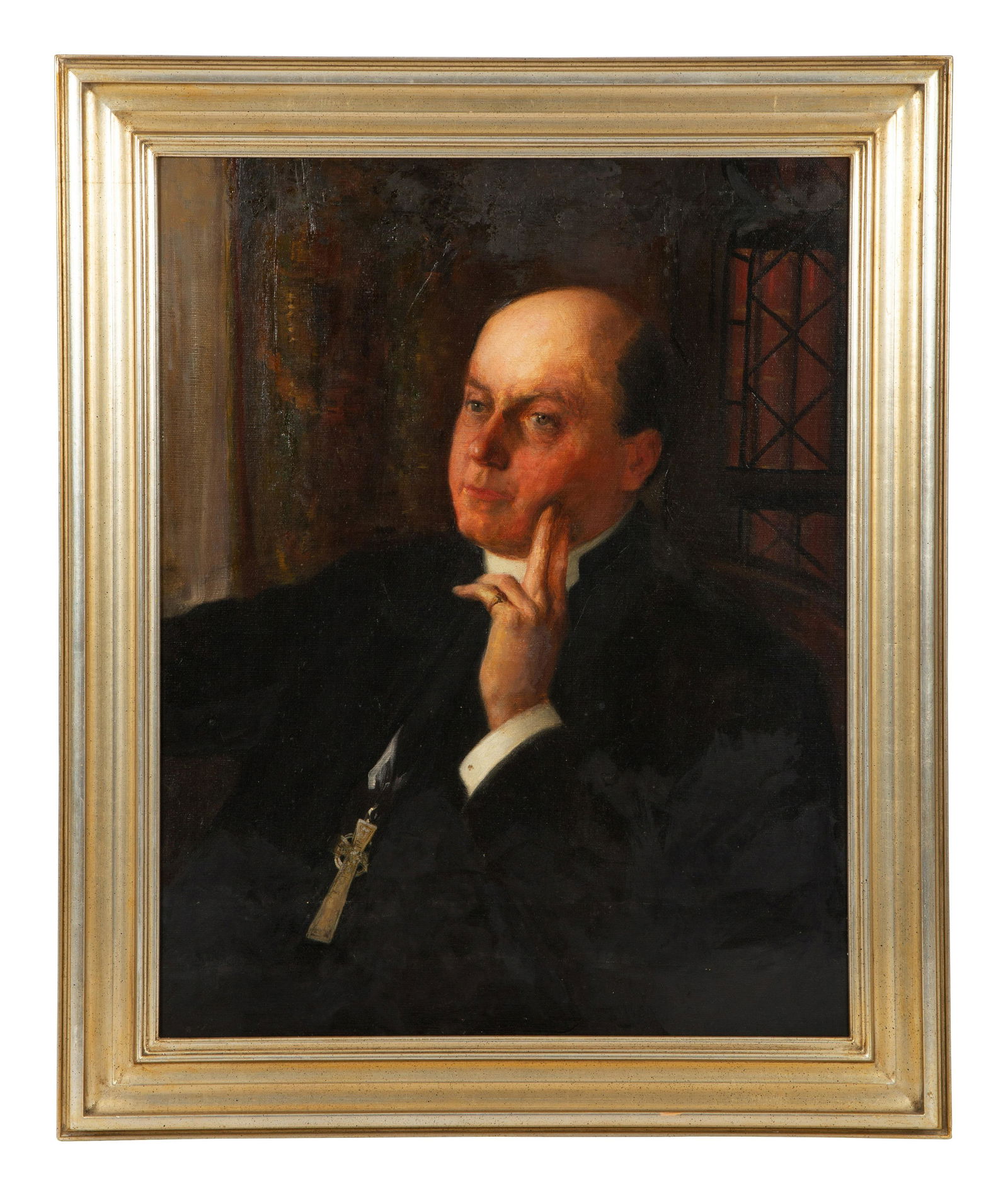 School 19th/20th Century  Untitled, 'Portrait of a Gentleman' (1 of 5)