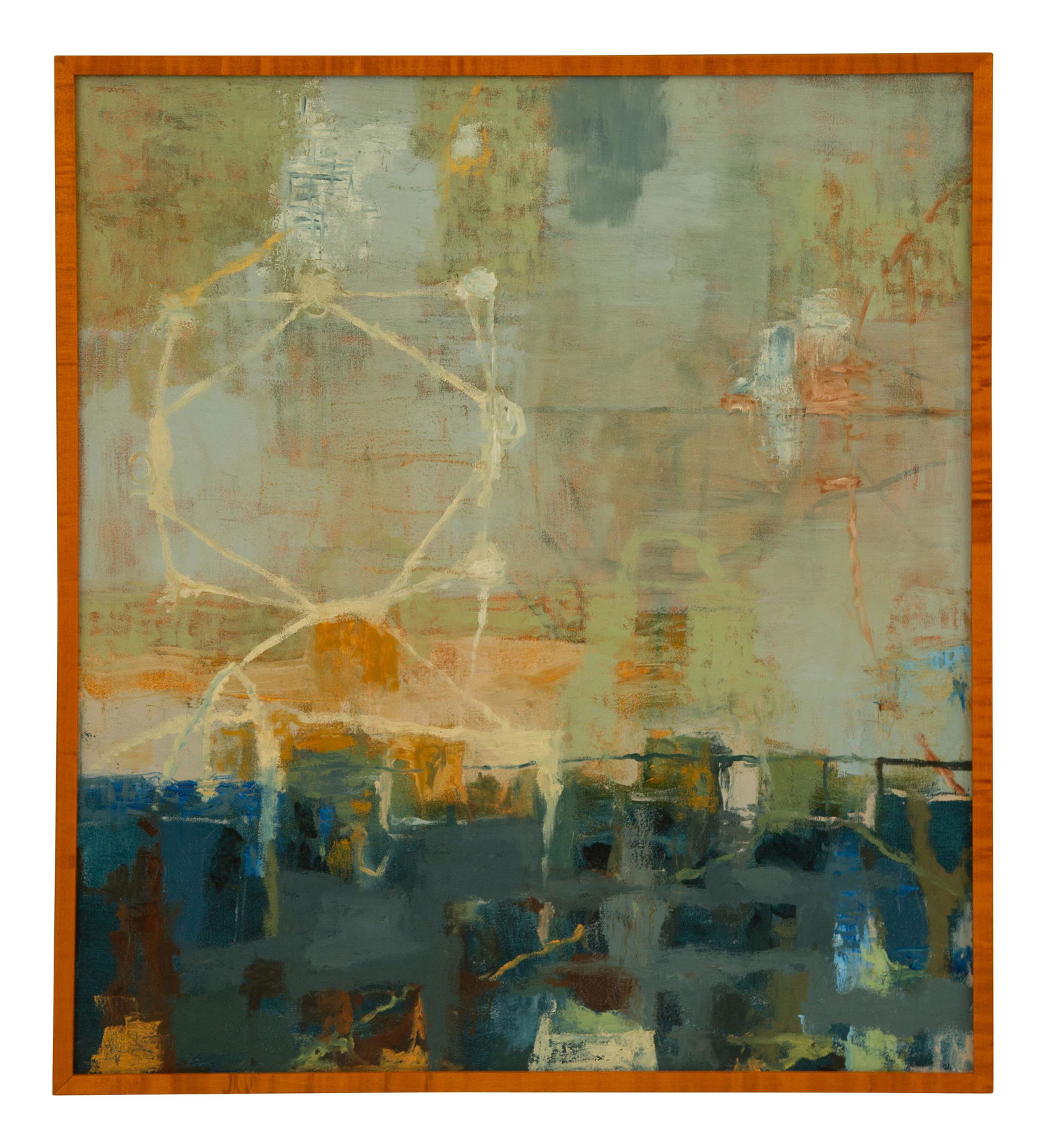 Sam Perry (American, 1956-2021) Radar, 2001: Sam Perry (American, 1956-2021) Radar, 2001 acrylic on canvas signed, titled and dated on verso 40 x 35 inches. Property from the Collection of Robert and Mary Montgomery, Palm Beach, Florida