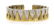 901: An 18 Karat Gold Bangle Bracelet, 44.60 dwts.