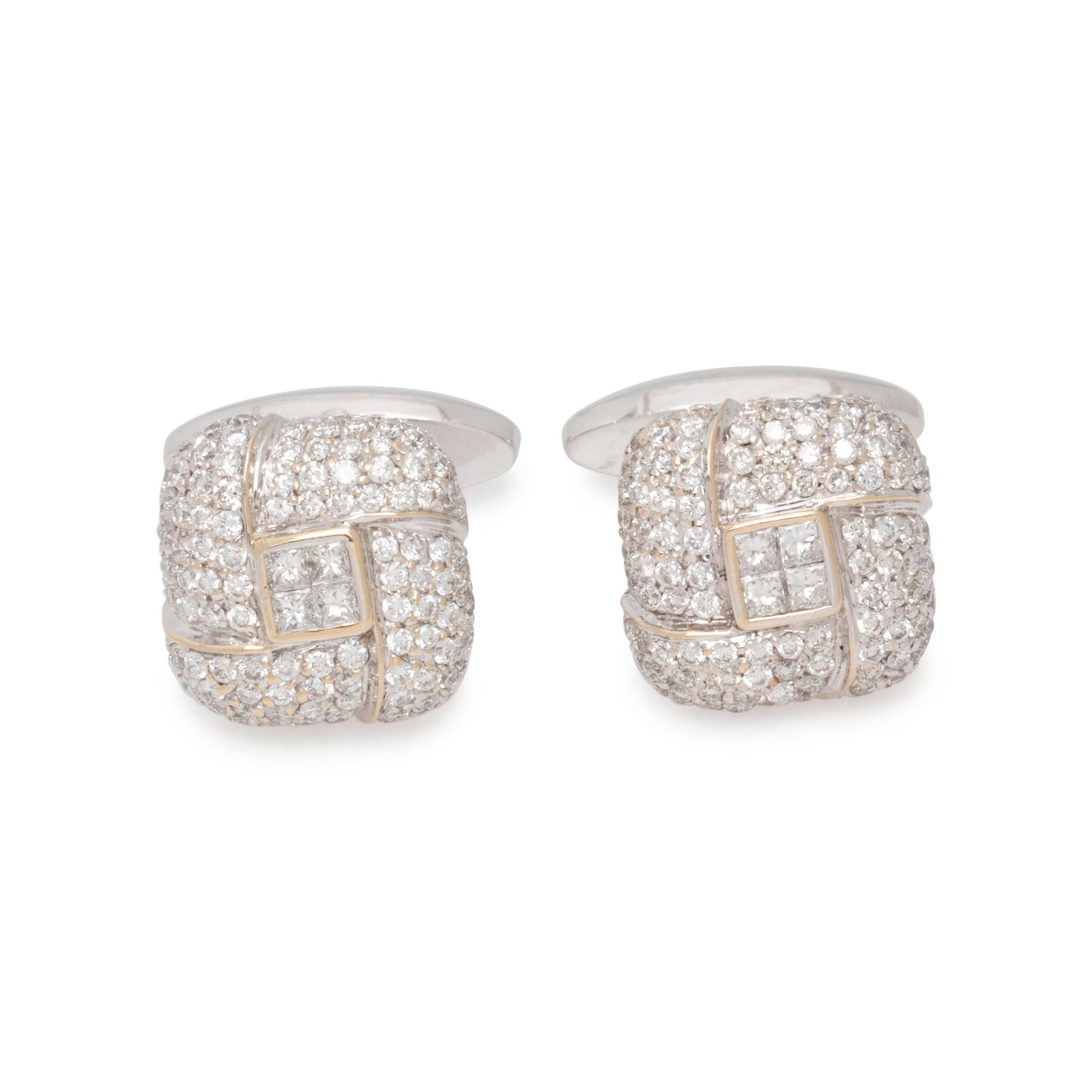 DIAMOND CUFFLINKS (1 of 2)