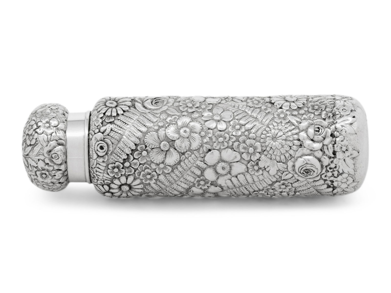 A Tiffany and Co. Silver Scent Flask (1 of 4)