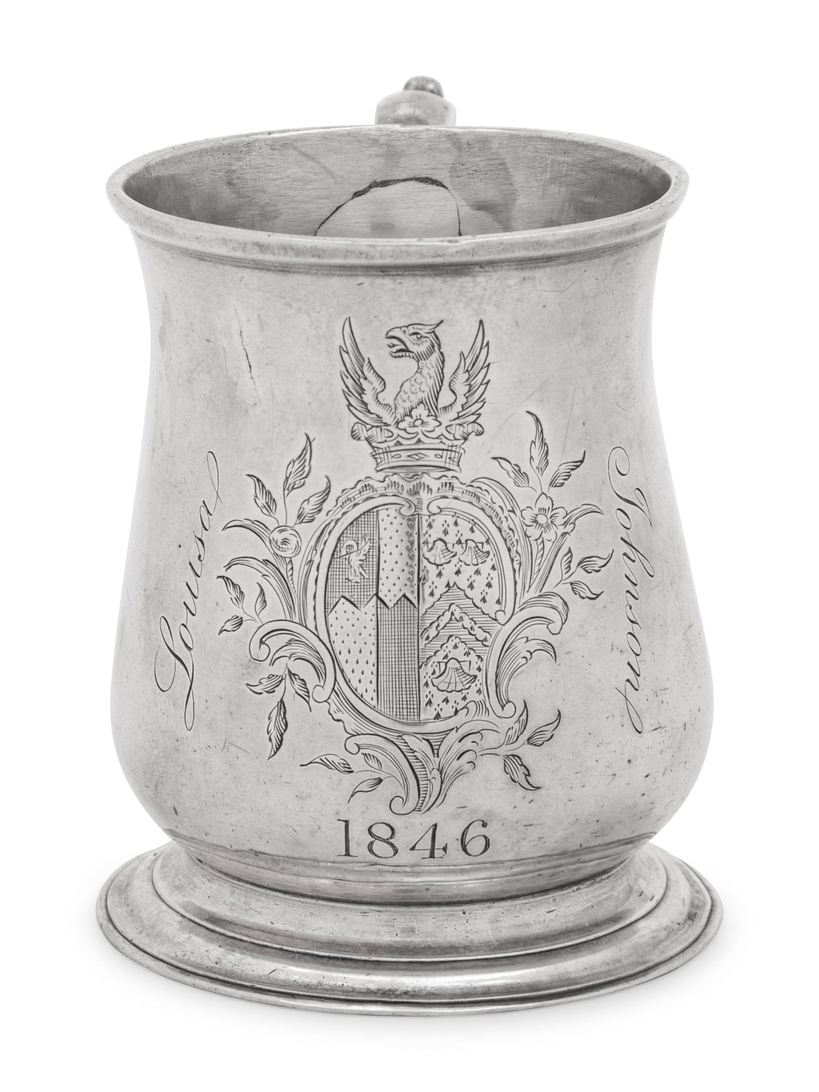 A George II Silver Cann (1 of 4)