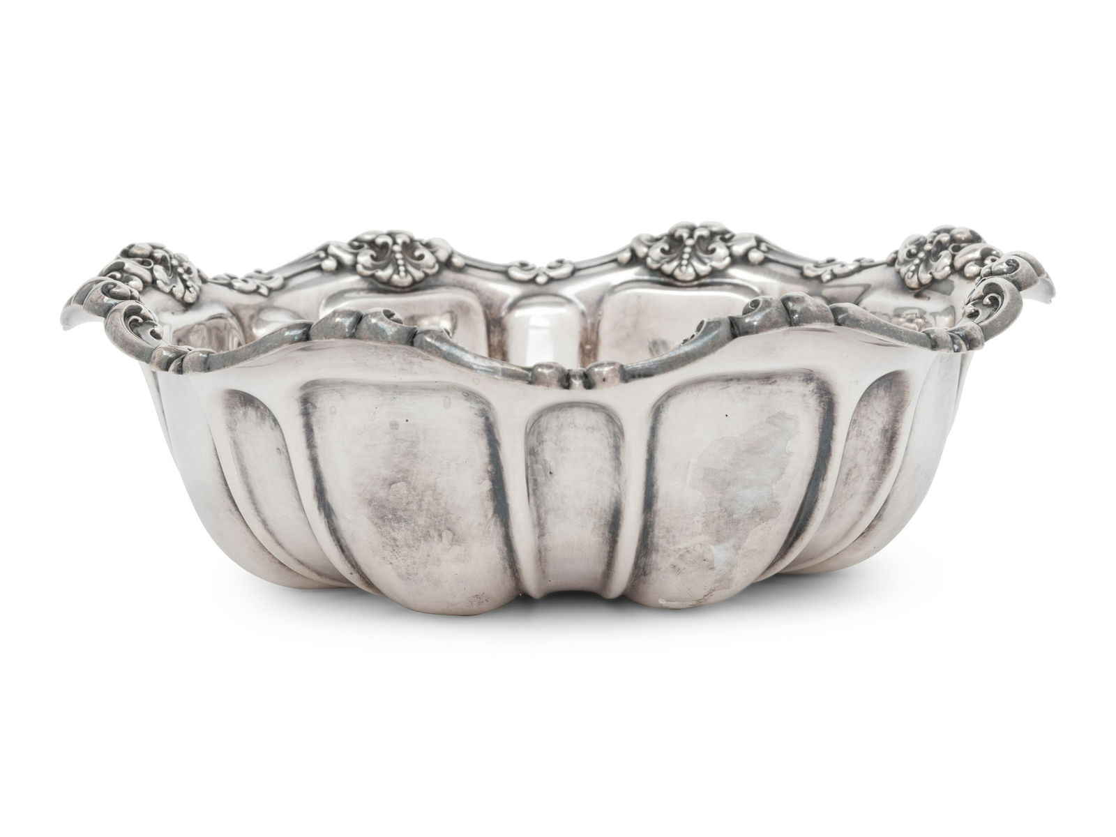 An American Silver Fruit Bowl (1 of 3)