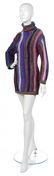 370: A Joan Vass Multicolor Knitted Wool Tunic.
