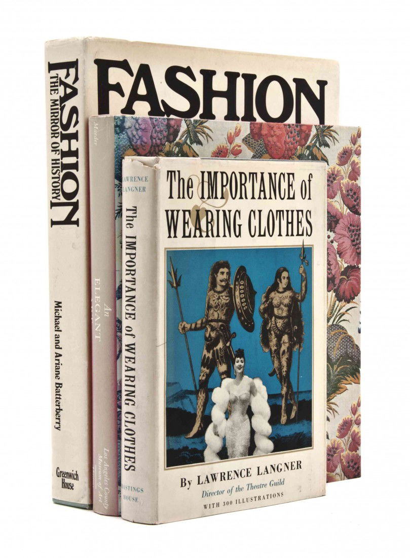 A Group of Miscellaneous Fashion Books,: A Group of Miscellaneous Fashion Books, 24 total. Property from the Estate of Joan Vass, New York, New York