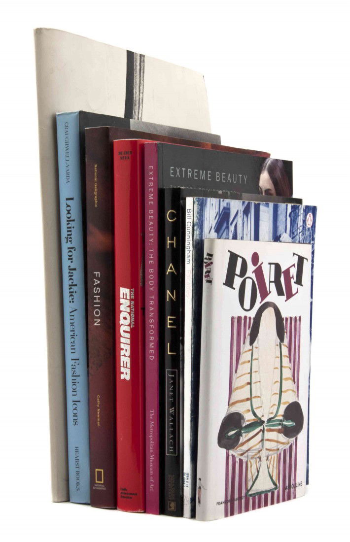 A Group of Fashion Books,: A Group of Fashion Books, seven total. Property from the Estate of Joan Vass, New York, New York