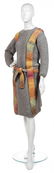 495: A Joan Vass Grey Sweater Dress,