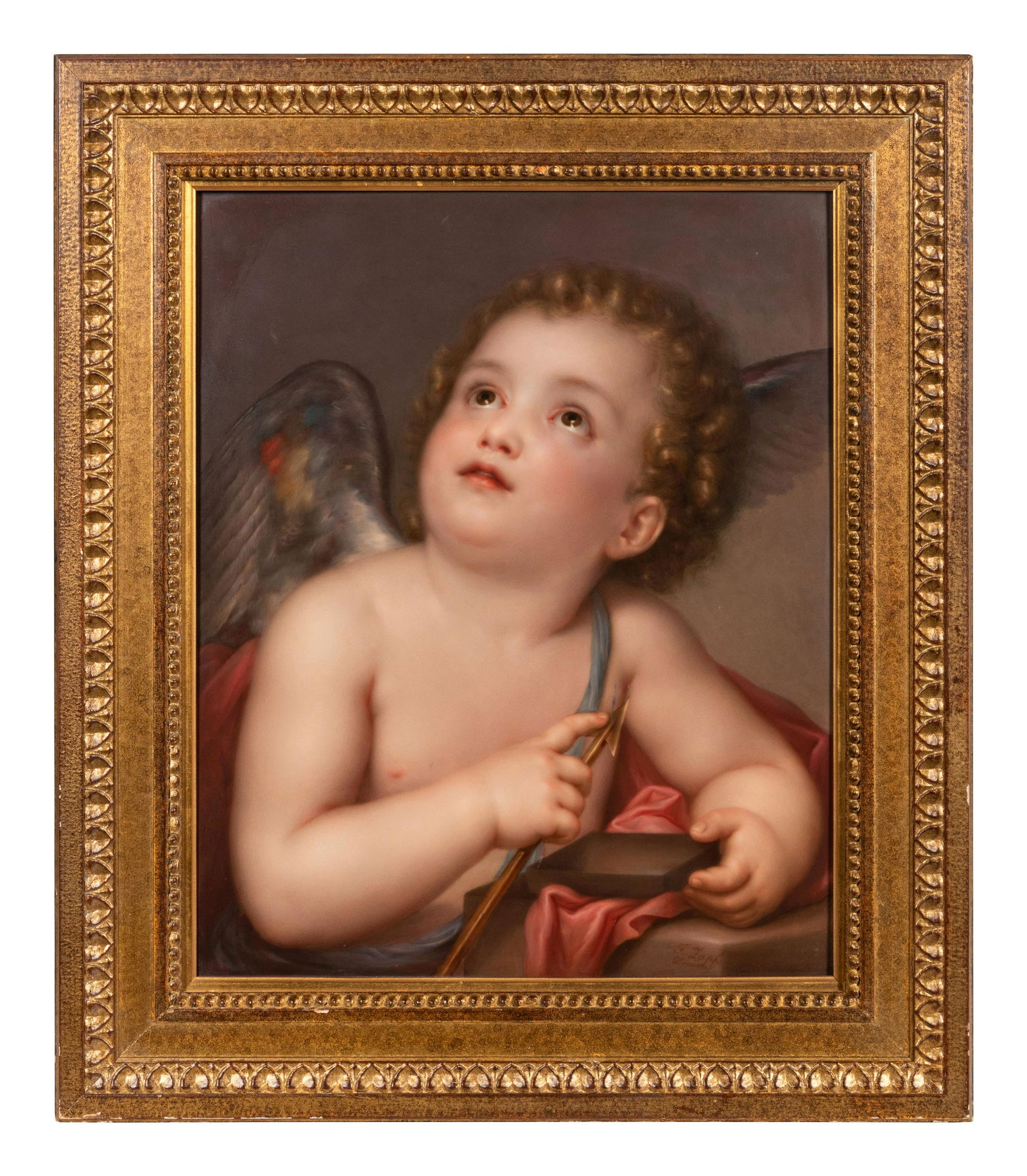A Berlin (K.P.M.) Porcelain Plaque (1 of 4)