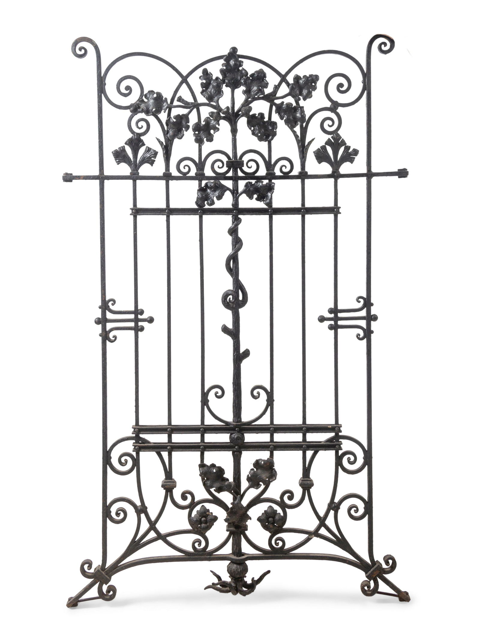A Cyril Colnik Wrought Iron Six-Piece Grille from the William Bigelow House (1 of 4)