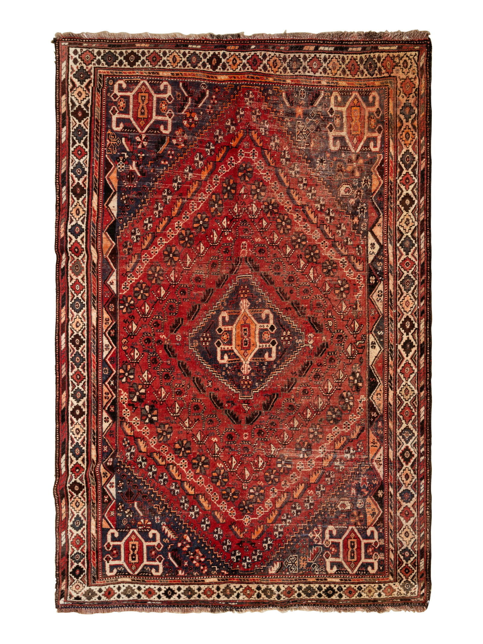 A Shiraz Wool Rug (1 of 4)