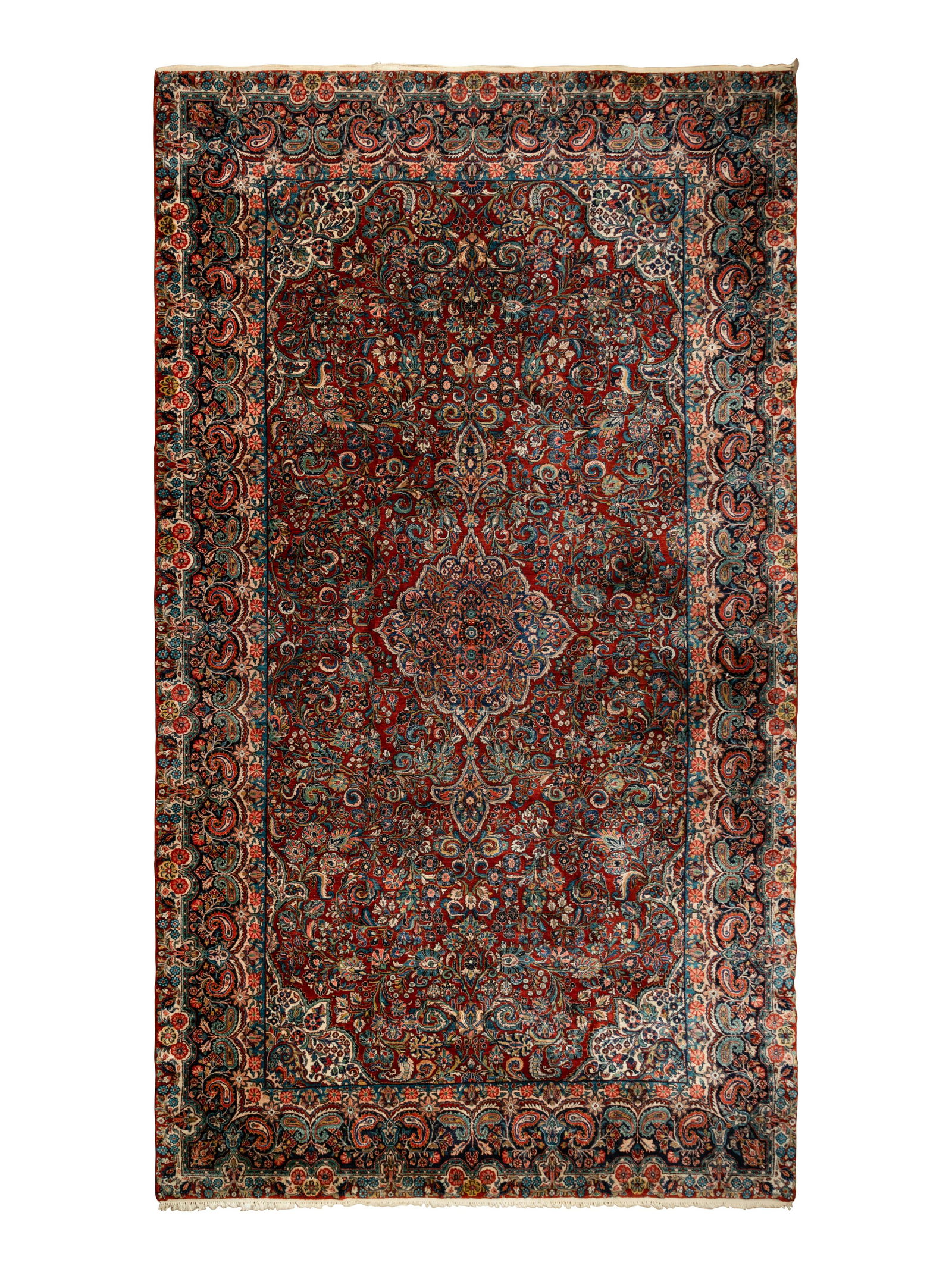 A Qazvin Wool Rug (1 of 4)
