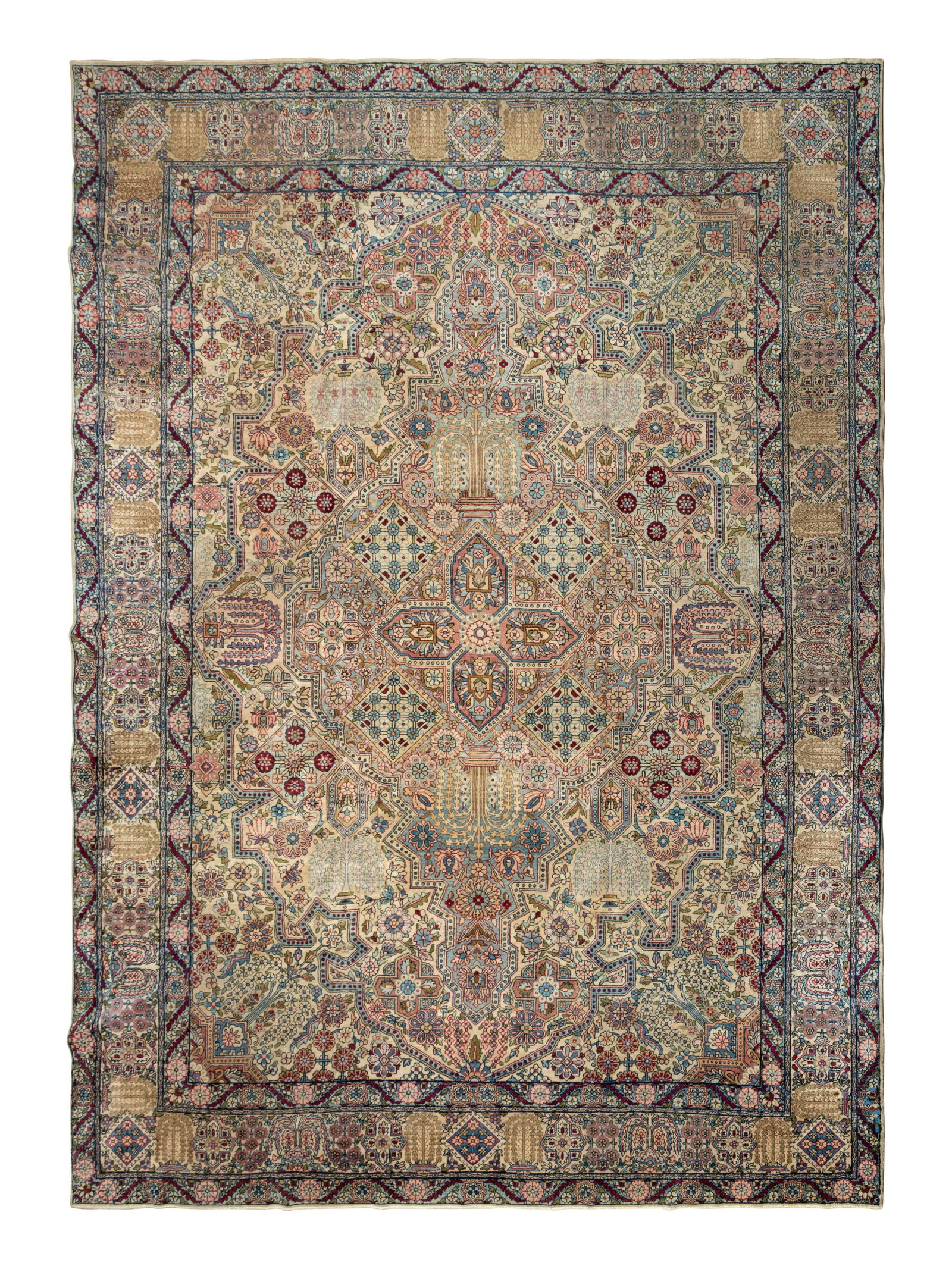 A Kirman Wool Rug (1 of 4)