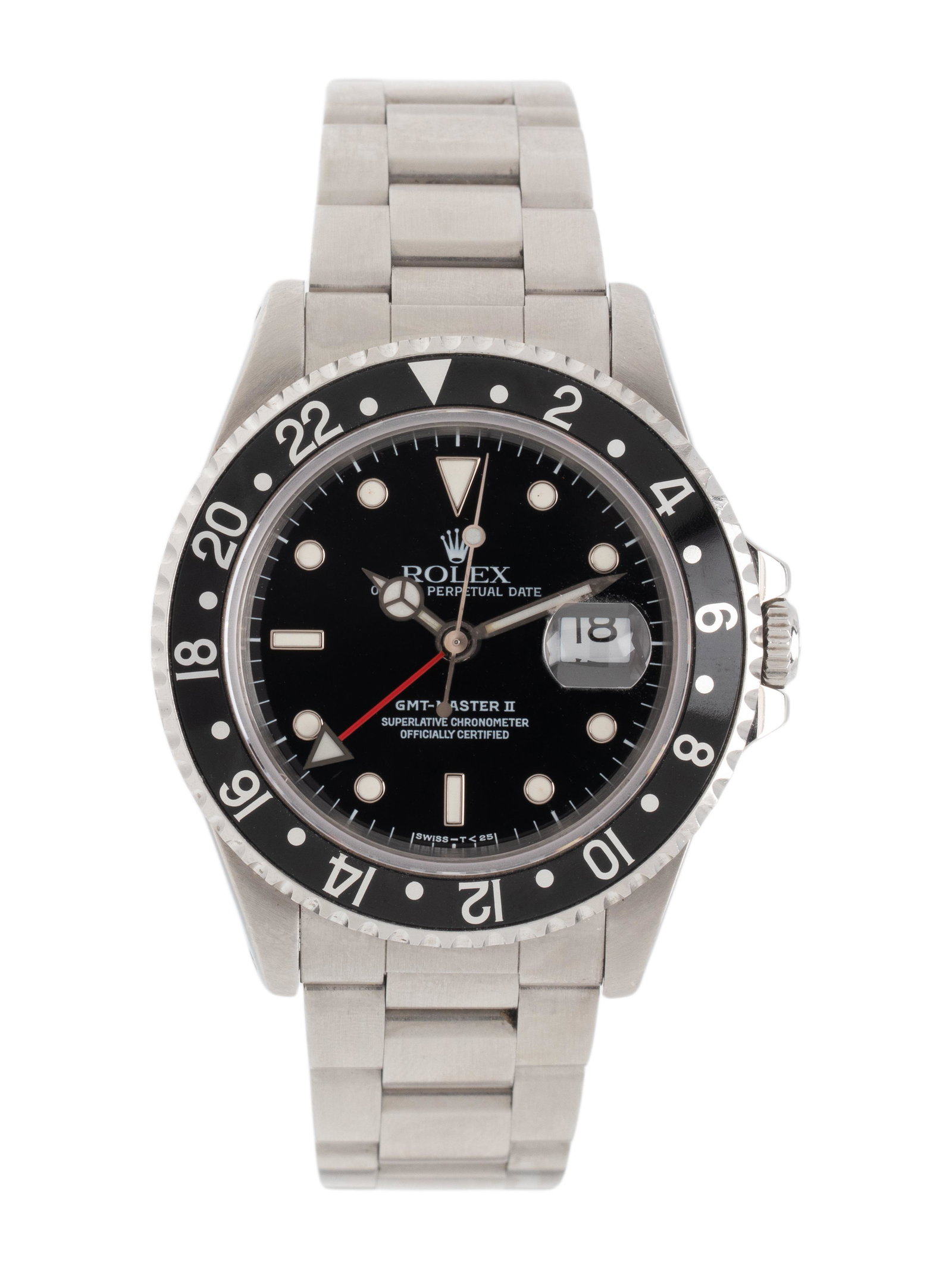 ROLEX, REF. 16710 STAINLESS STEEL 'OYSTER PERPETUAL GMT-MASTER II' WRISTWATCH, CIRCA 1993 (1 of 3)