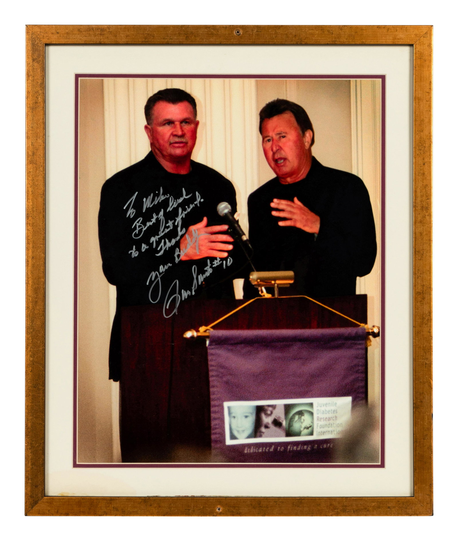 A Group of 14 Photographs of Various Chicago Baseball Players Formerly Displayed at Mike Ditka's (1 of 14)