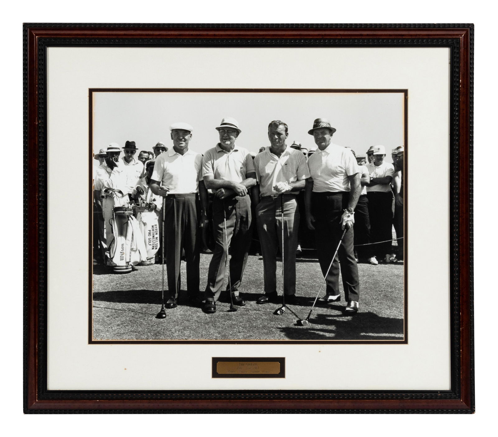 A Group of Five Large Scale Golf Photographs and Prints Formerly Displayed at Mike Ditka's (1 of 5)