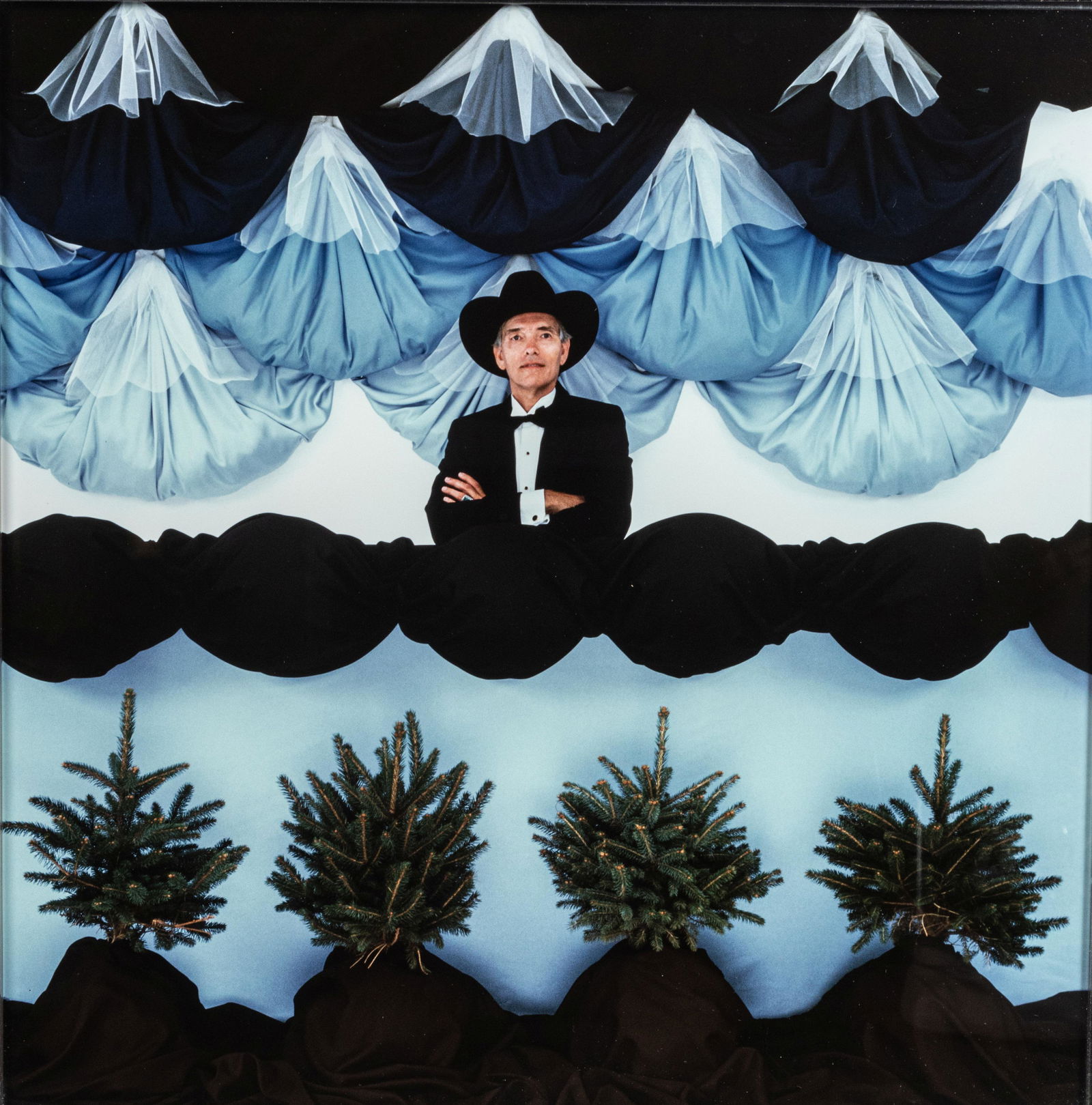 Patty Carroll (American, b. 1946) Roger Brown,from the seriesSpirited Visions, 1991: Patty Carroll (American, b. 1946) Roger Brown,from the seriesSpirited Visions, 1991 cibachrome print signed, titled and dated in ink 16 x 15 1/2 inches. Property from a Private Collection, Chicago, Il