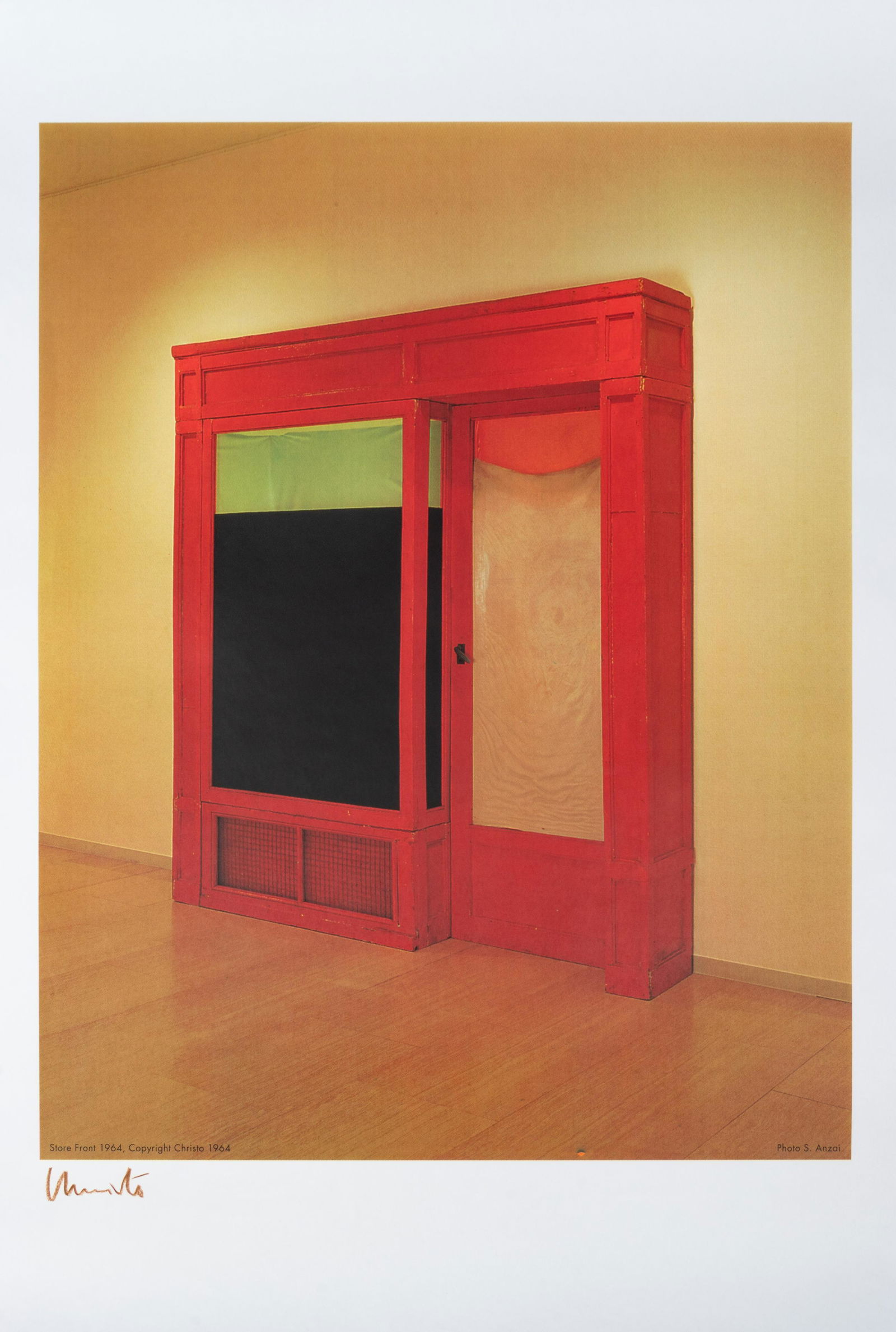 Christo  (Bulgarian, 1935-2020) Store Front, 1964 (1 of 3)