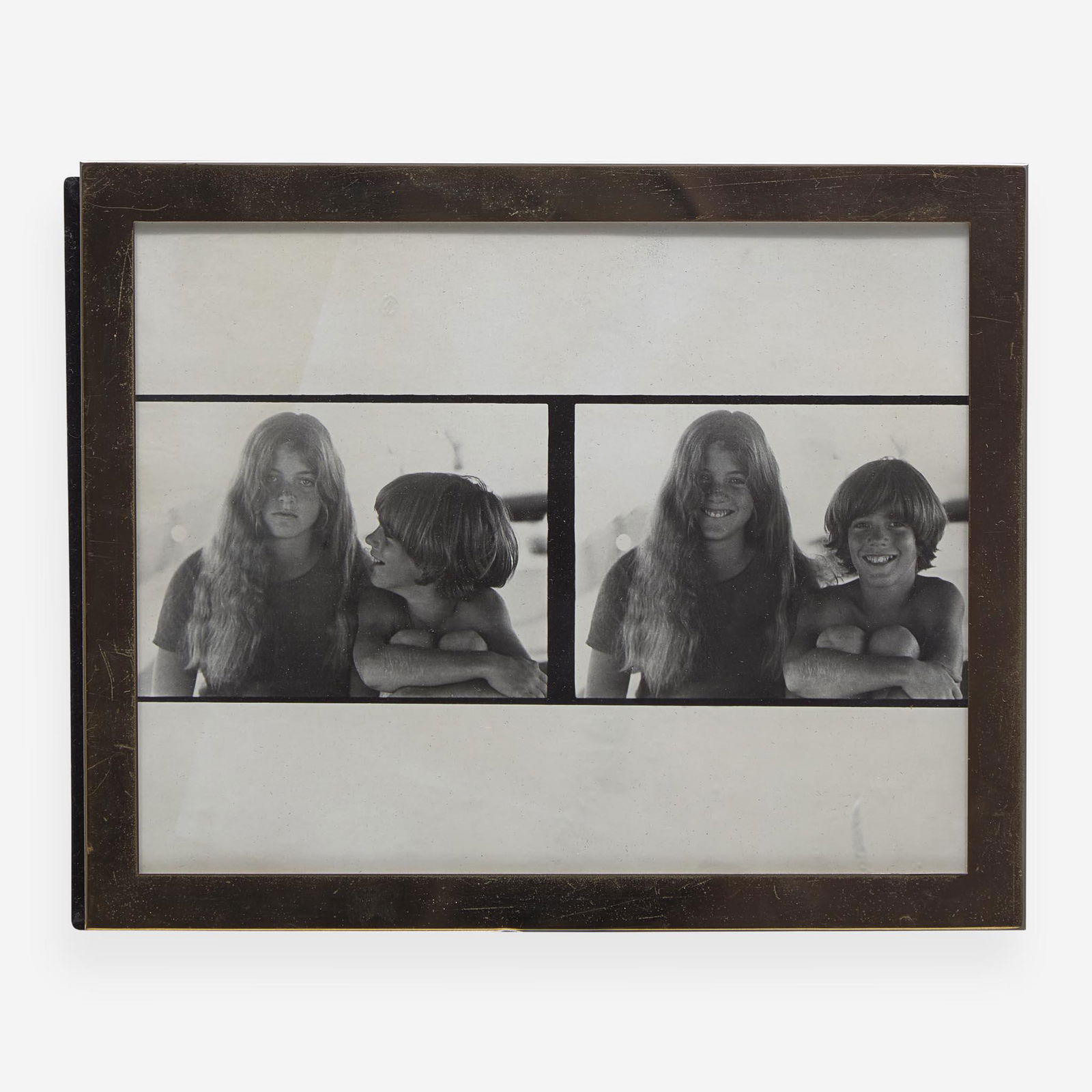 Peter Beard (American, 1938-2020) Kennedy Children: Peter Beard (American, 1938-2020) Kennedy Children Inscribed with 'Sunmer 72' verso, black and white photograph.sheet: 8 x 10 in. (20.3 x 25.4cm) Provenance From the Estate of Bunny Mellon.Priva