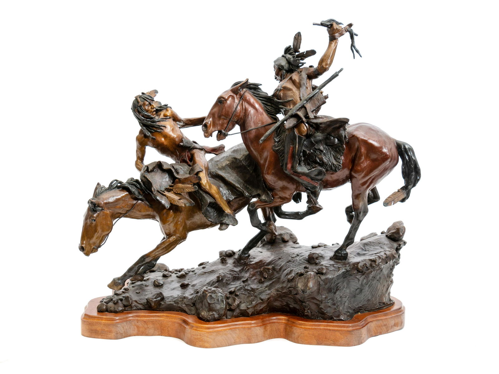 David Lemon (American, b. 1945) Prairie Dispute, edition 9/24 (1 of 6)