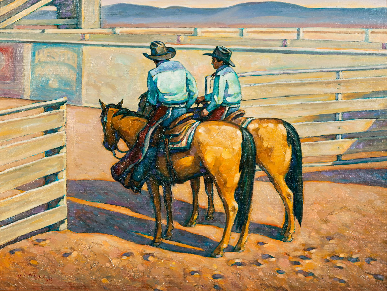 Howard Post  (American, b. 1948) Before the Grand Entry (1 of 5)