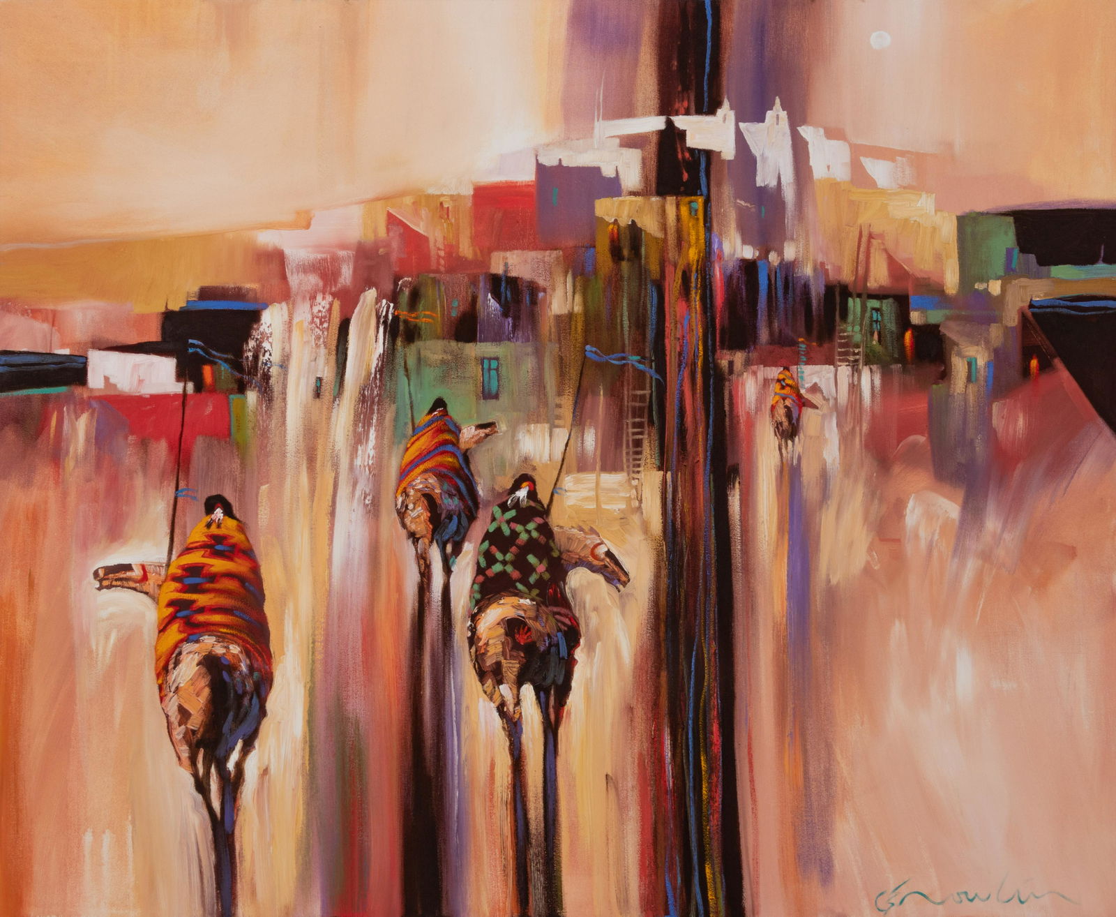 B.C. Nowlin (American, b. 1949) Living In (1 of 4)