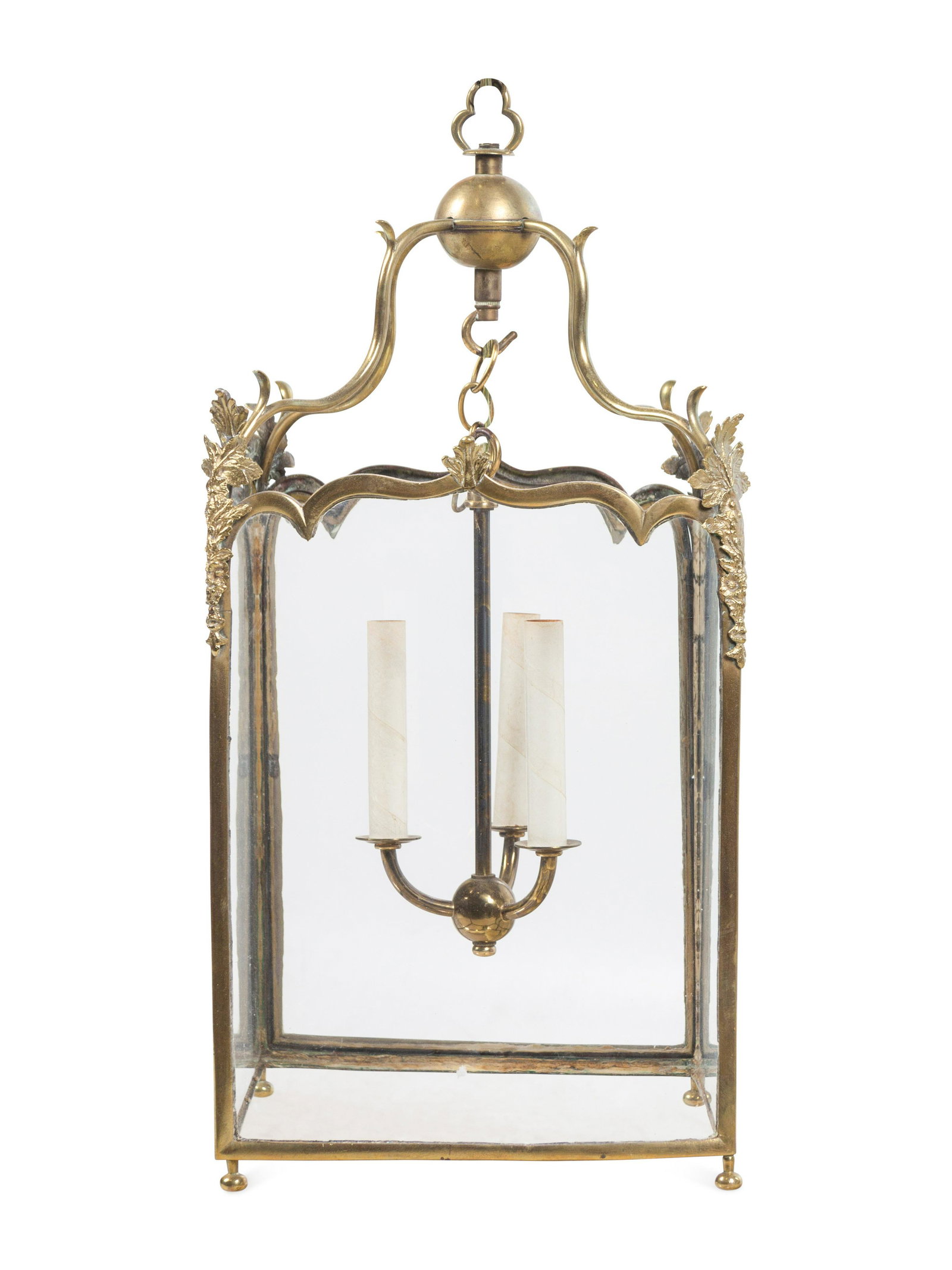 A French Brass Hall Lantern (1 of 3)