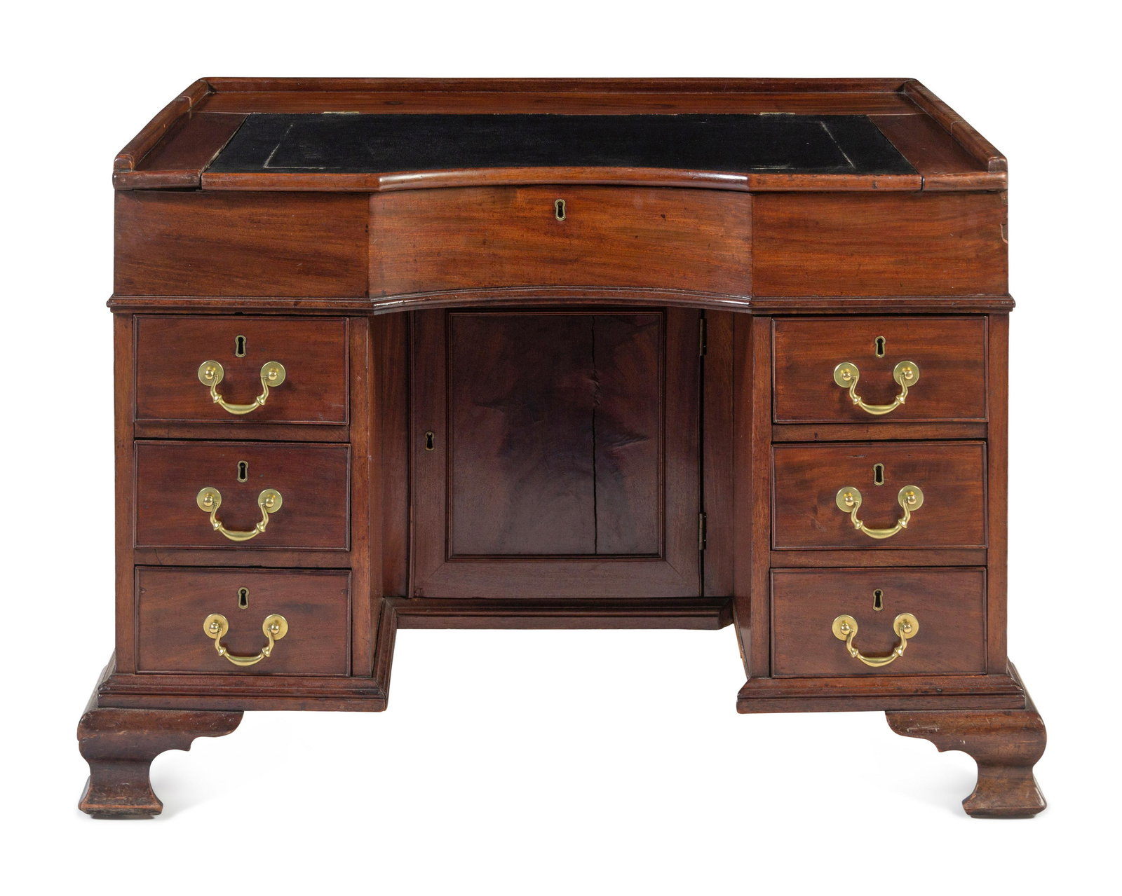 A George III Mahogany Writing Table of Baronial Interest (1 of 5)
