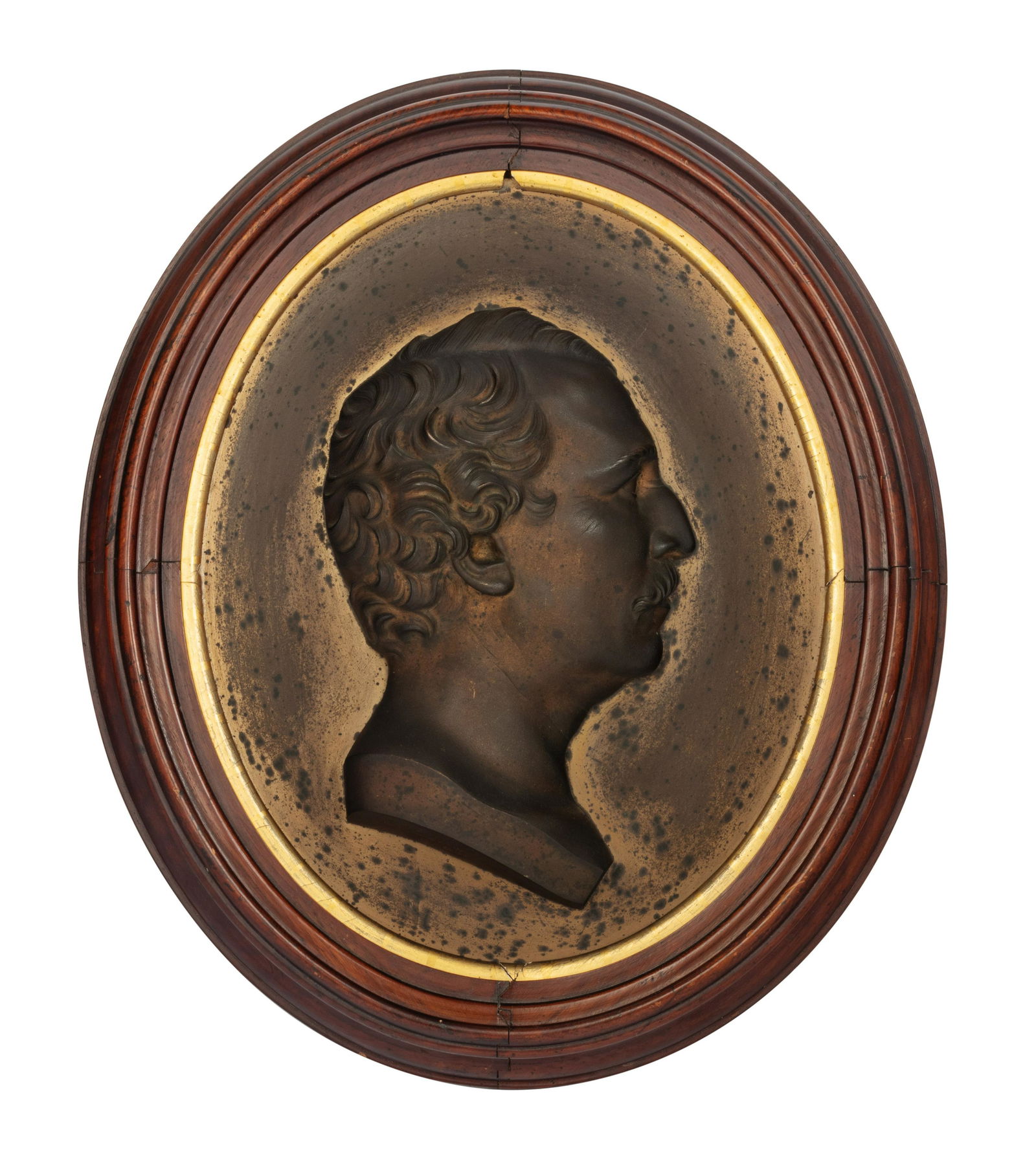 A Bronze Plaque of Prince Albert (1 of 2)