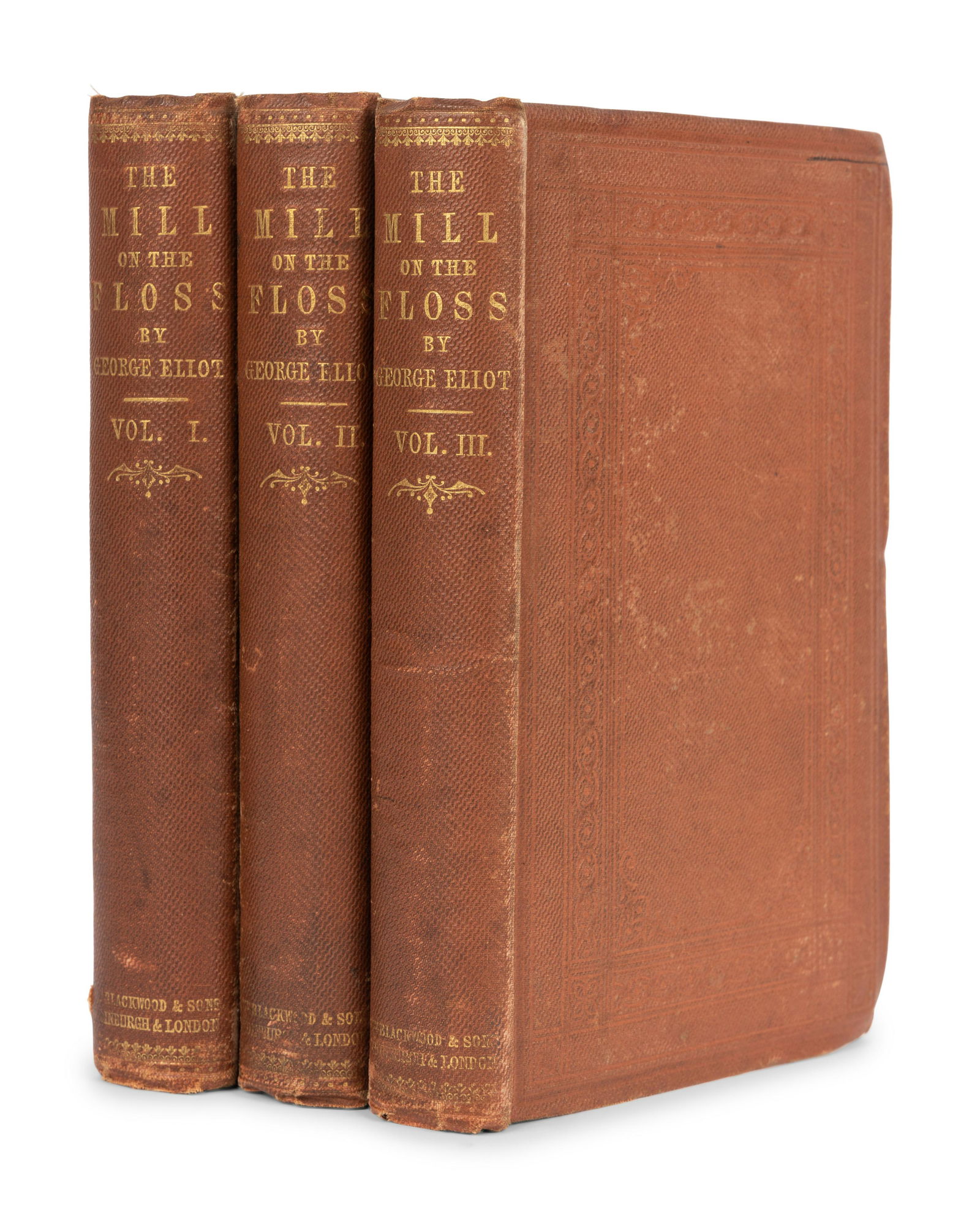 ELIOT, George ( "Mary Anne Evans Lewes") (1819-1880). The Mill on the Floss. Edinburgh & (1 of 2)