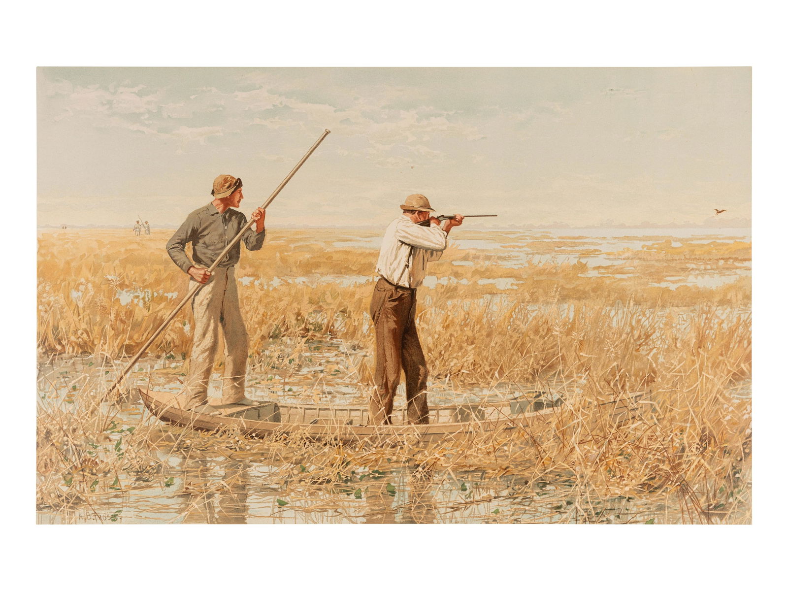 [SPORTING]. FROST, Arthur Burdett (1851-1928). Shooting Pictures. New York: Charles Scribner's Sons, (1 of 12)