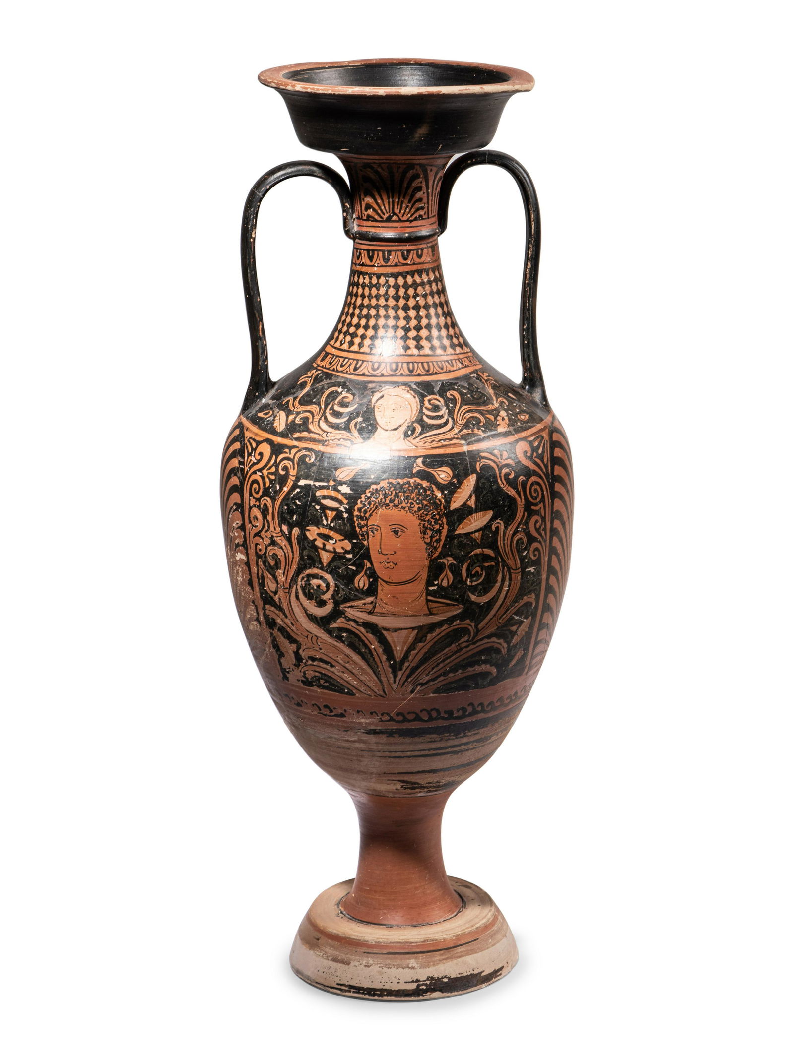 An Apulian Red-Figured Neck Amphora  (1 of 5)