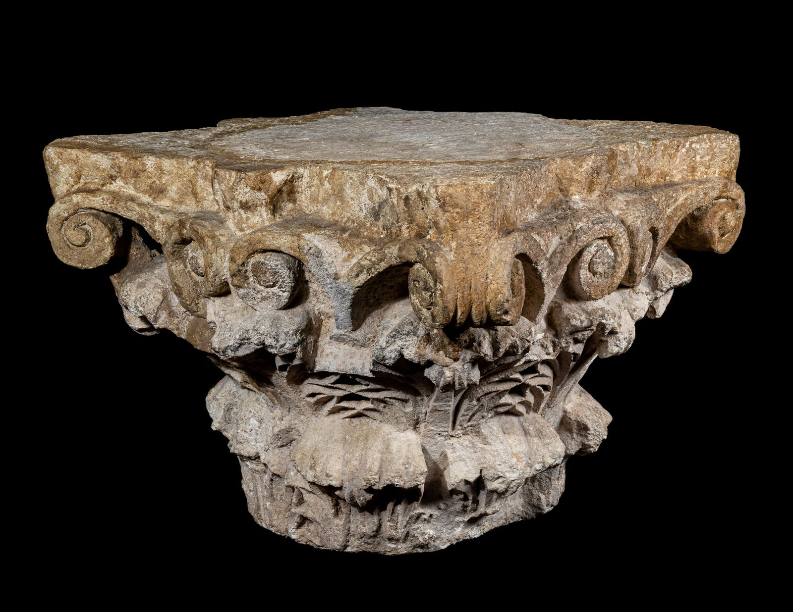 A Roman Marble Corinthian Column Capital (1 of 4)