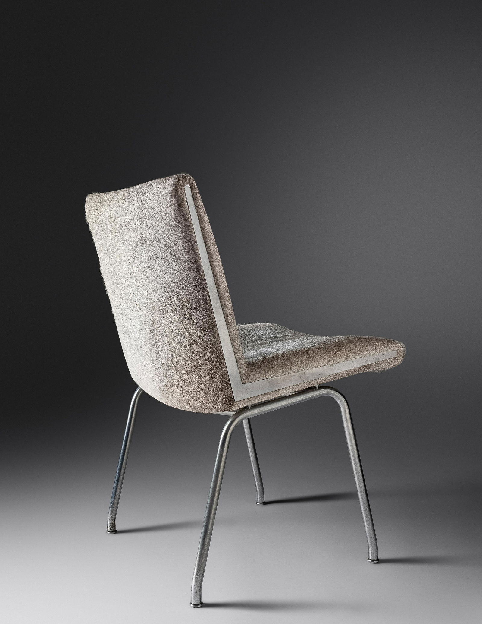 Hans Wegner (1914-2007) Kastrup Airport Chair Johannes Hansen, Denmark: Hans Wegner (1914-2007) Kastrup Airport Chair Johannes Hansen, Denmark steel, upholstery H 31 1/4 x W 18 3/4 x D 19 inches