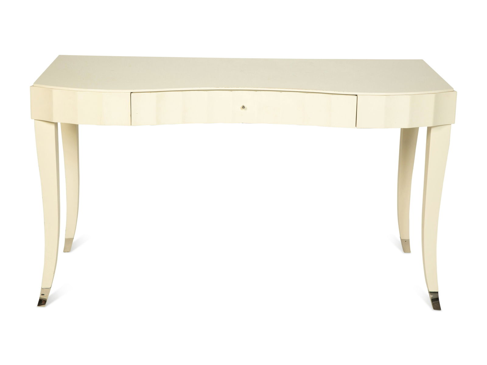 A Barbara Barry for Baker White-Painted Desk (1 of 4)