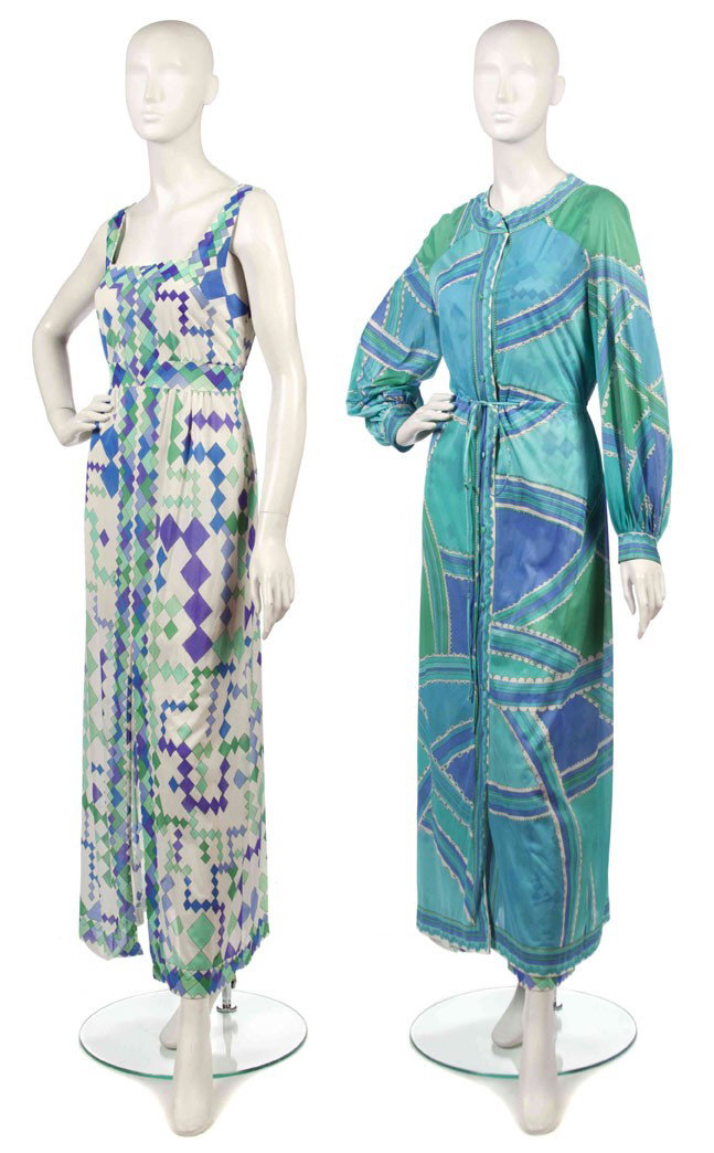 Emilio Pucci, (Italian, b. 1914), Pyjamas: Emilio Pucci (Italian, b. 1914) Pyjamas printed jersey size M.