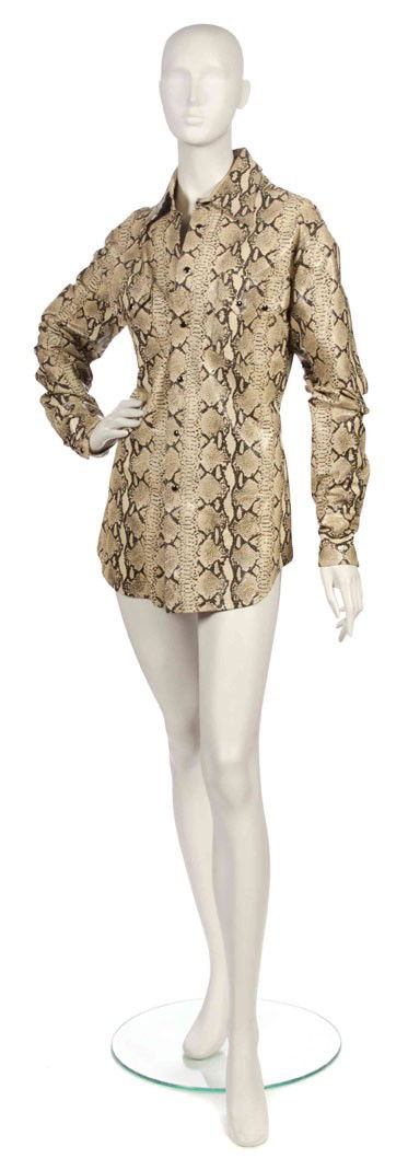 Richard Tyler, (Australian, b. 1948), Jacket: Richard Tyler (Australian, b. 1948) Jacket faux snake skin size L.