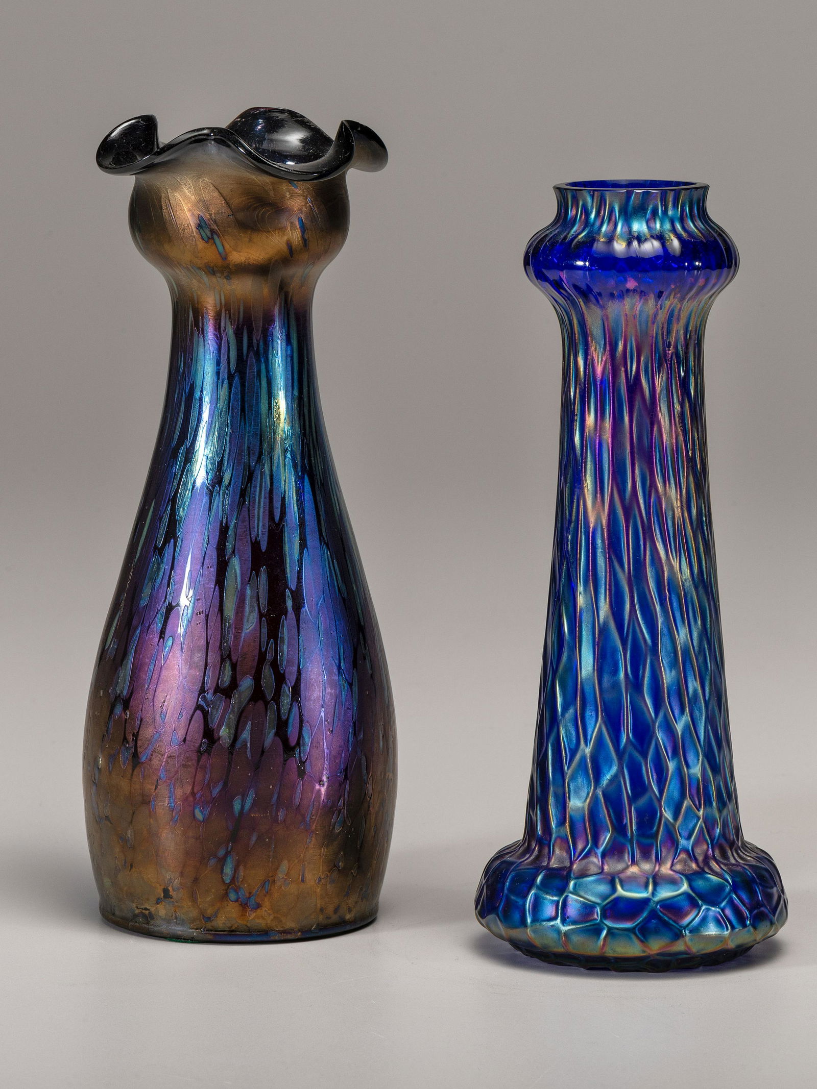 Art Nouveau Austrian, Early 20th Century Two Vases (1 of 14)