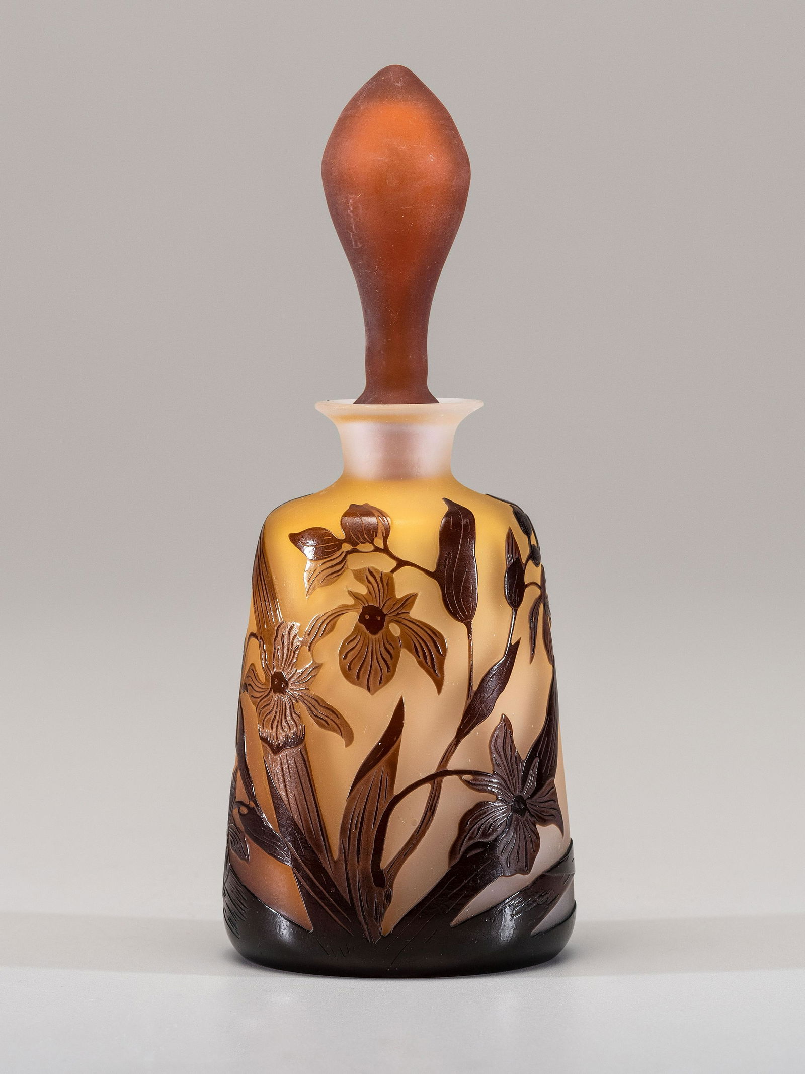 Emile Galle (French, 1846 -1904) Perfume Bottle (1 of 5)