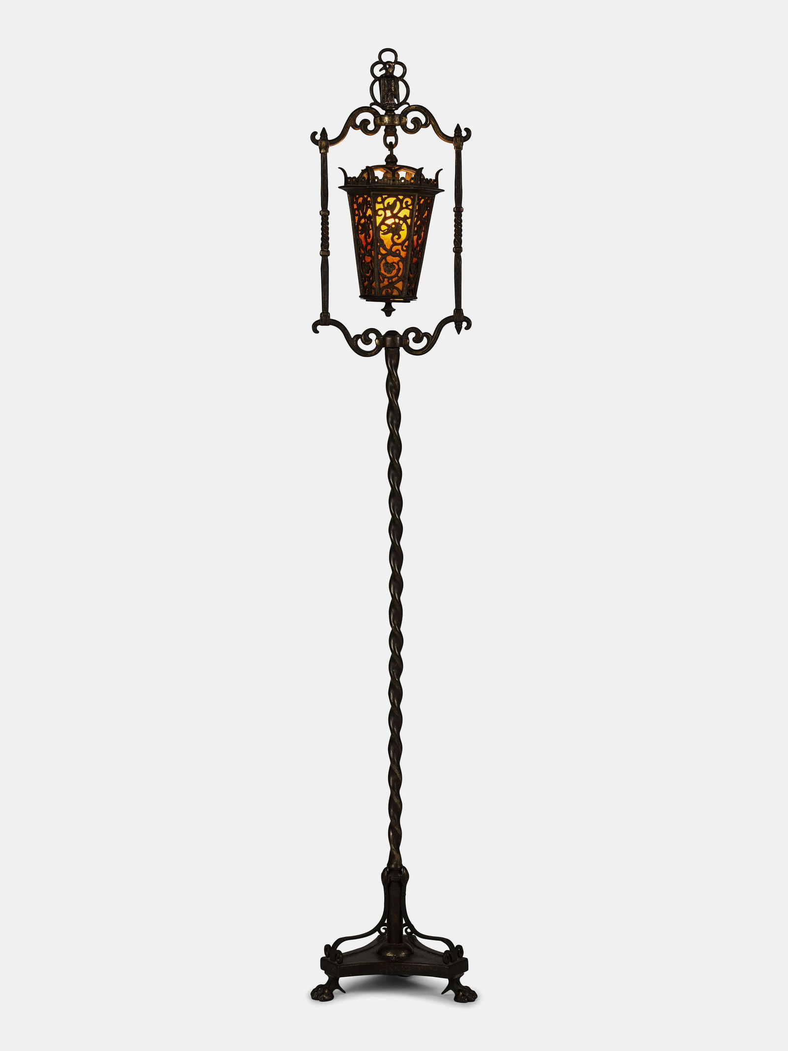 Attributed to Oscar Bach American, Early 20th Century Floor Lamp (1 of 4)