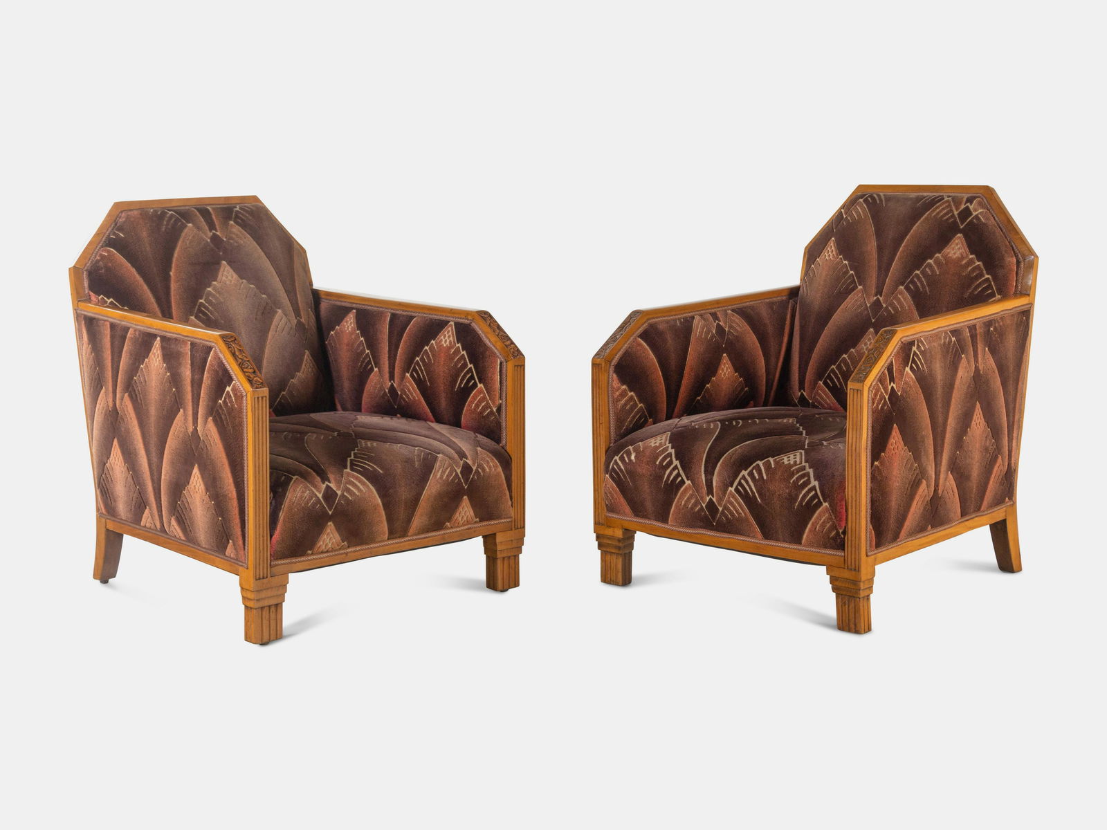 Art Deco French Pair of Armchairs, Circa 1930s (1 of 4)