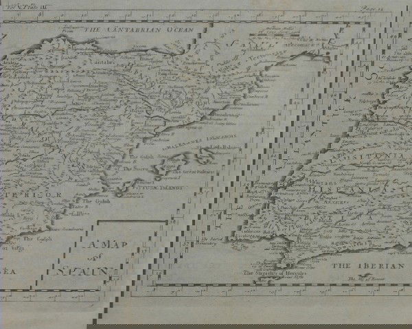 John Senex, (British, 1678-1740), A Set of Nine ma: John Senex (British, 1678-1740) A Set of Nine maps of William Delisle's European Roman Empire engravings 8 1/4 x 9 3/4 inches (each).