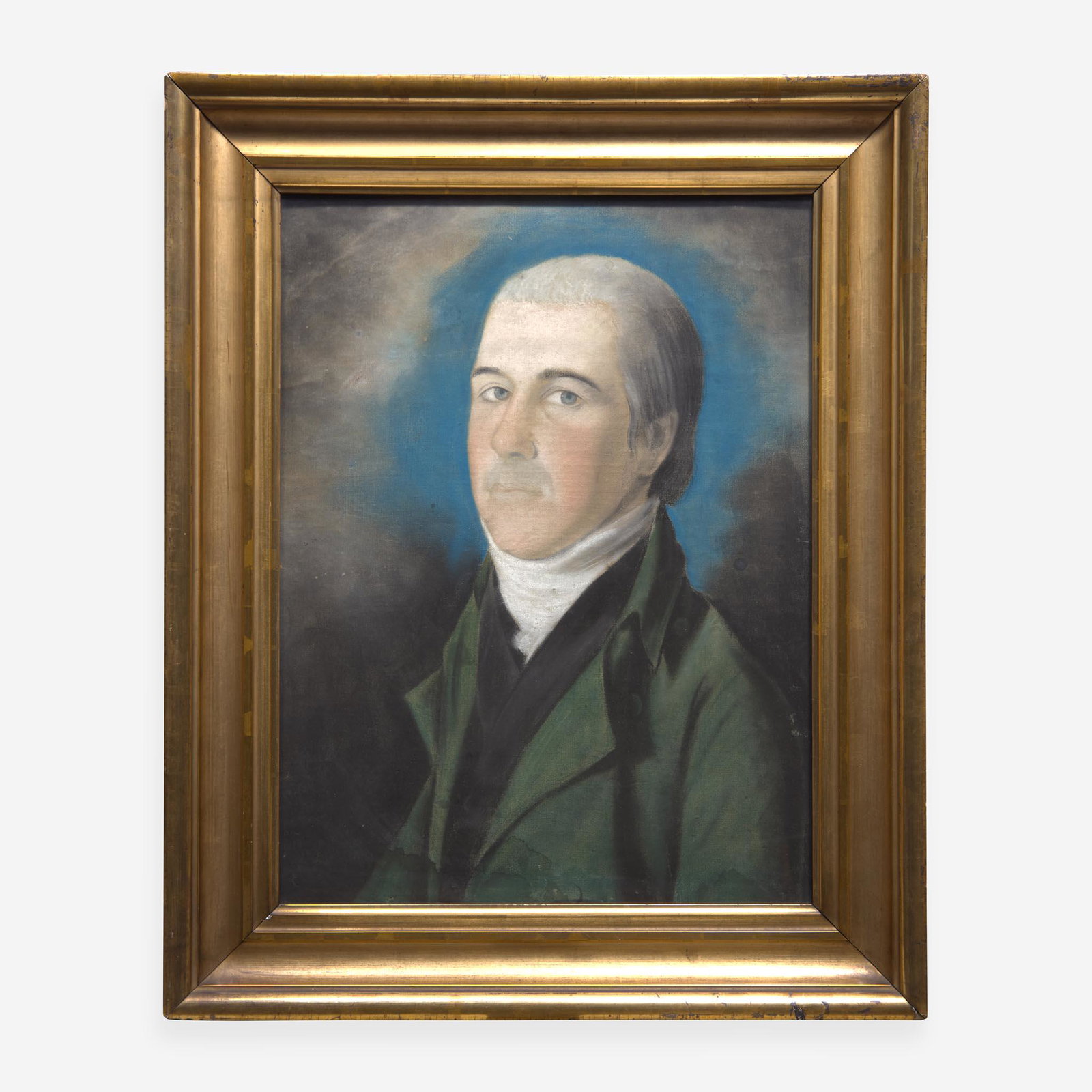 American School 19th century Portrait of Solomon Dickinson (1778-1838), circa 1815: American School 19th century Portrait of Solomon Dickinson (1778-1838), circa 1815 Pastel on paper, framed. (20 in. x 15 in. (sight)) Provenance By descent in the Dickinson family to the present