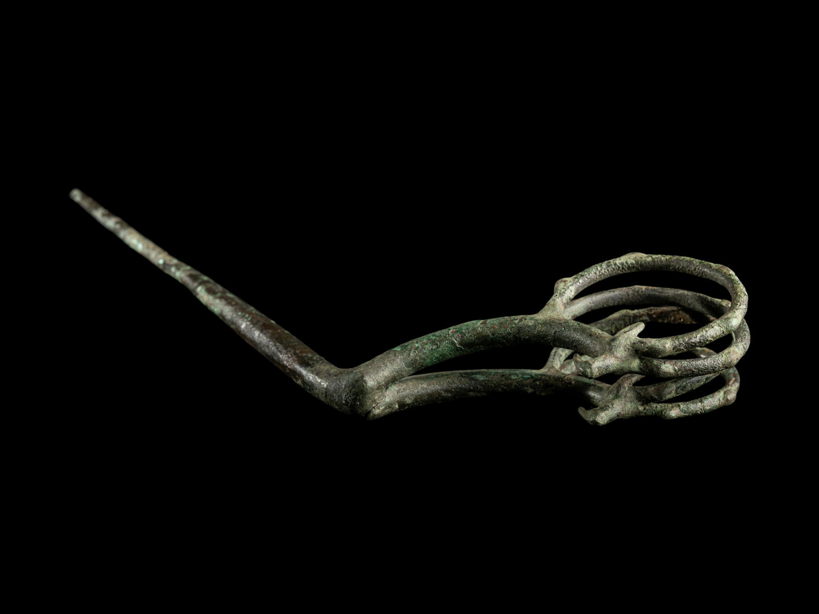 A Luristan Bronze Ibex Fibula (1 of 4)