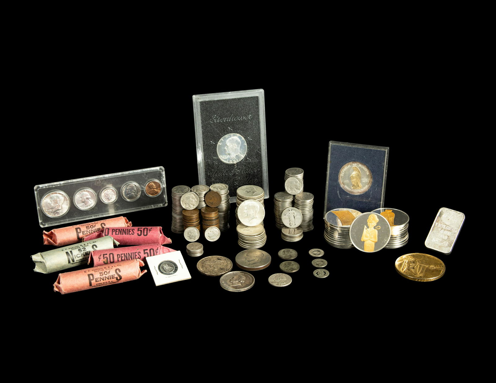 A Collection of United States and Private Issue Coins and Exonumia (1 of 3)