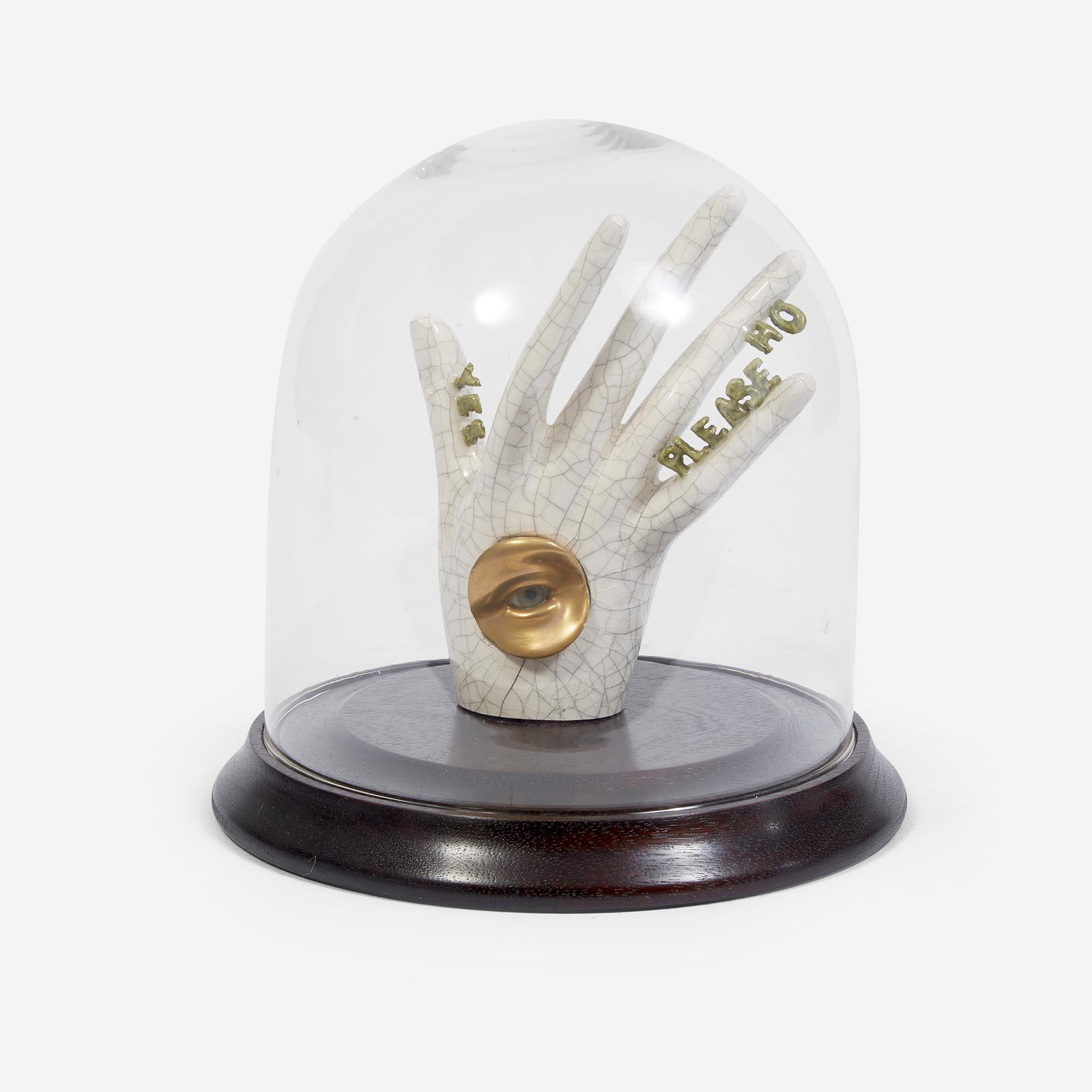 Lucian Pompilli (American, b. 1942) "Yes, No, Please" Sculpture, USA, circa 2000 (1 of 3)